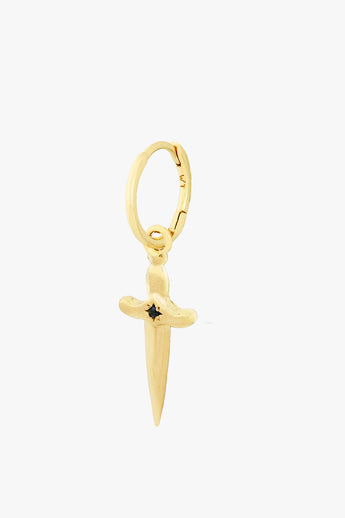 Sacred Sword Earrings Gold Plated