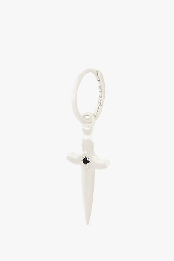 Sacred Sword Earrings Silver