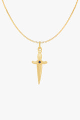 Sacred Sword Necklace Gold Plated