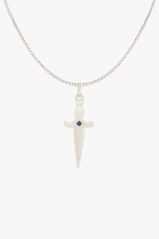 Sacred Sword Necklace Silver