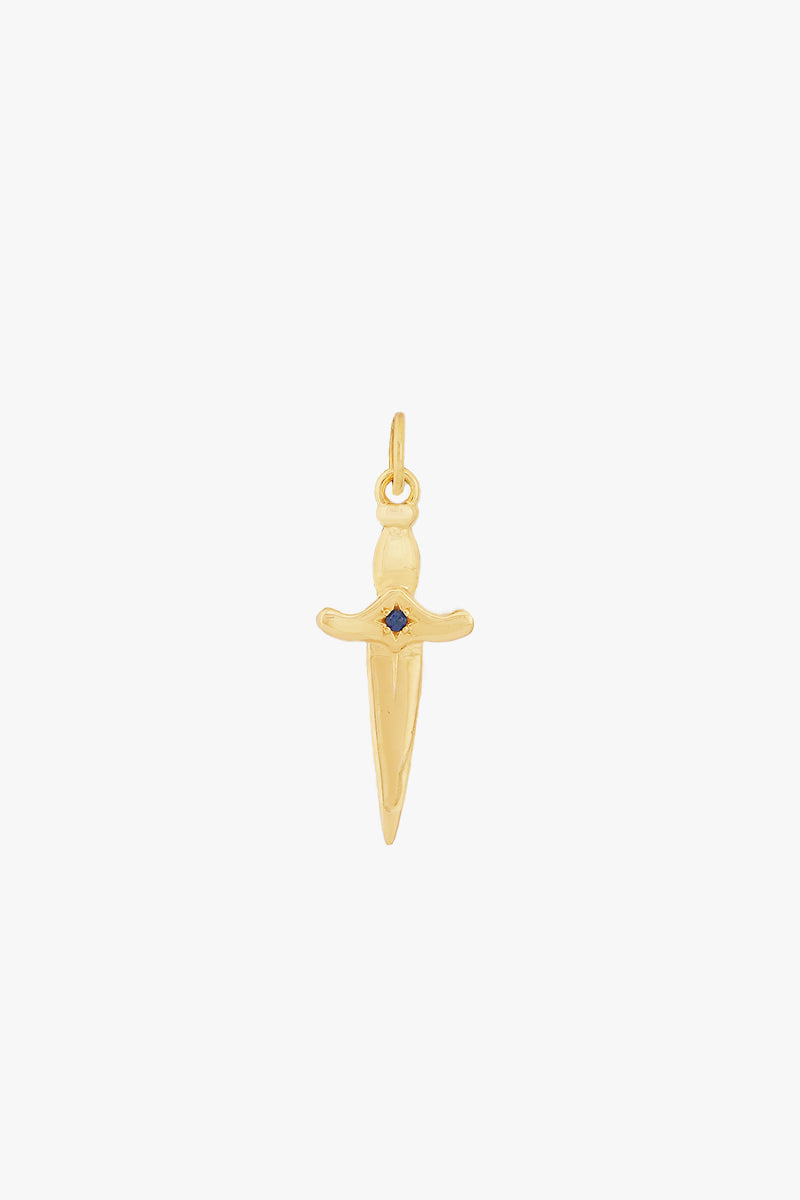 Sacred Sword Necklace Gold Plated
