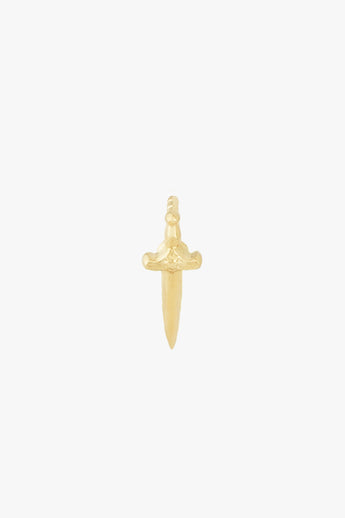Sacred Sword Stud Gold Plated