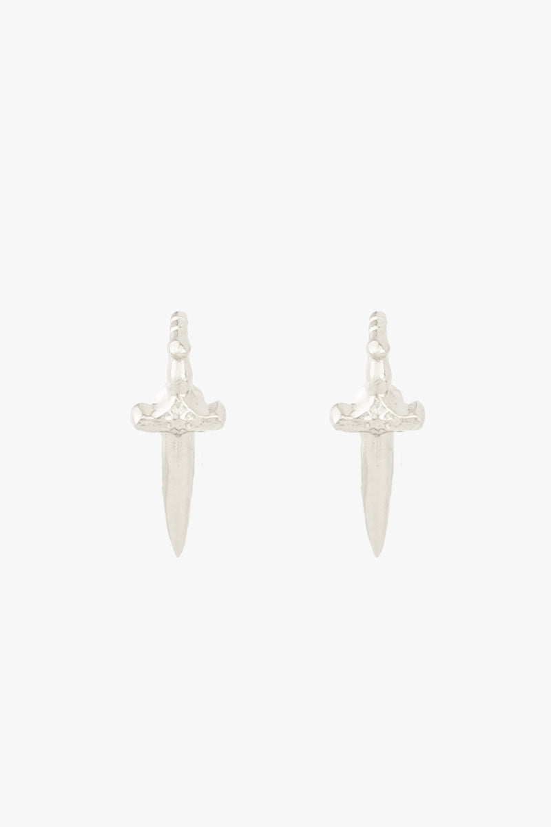 Sacred Sword Stud Silver