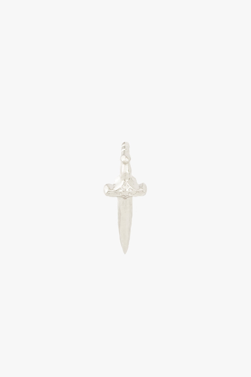Sacred Sword Stud Silver