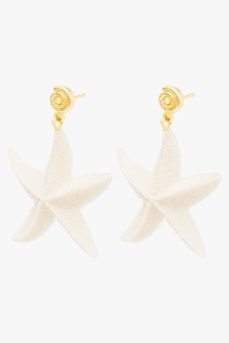 Sea Star Stud Gold Plated