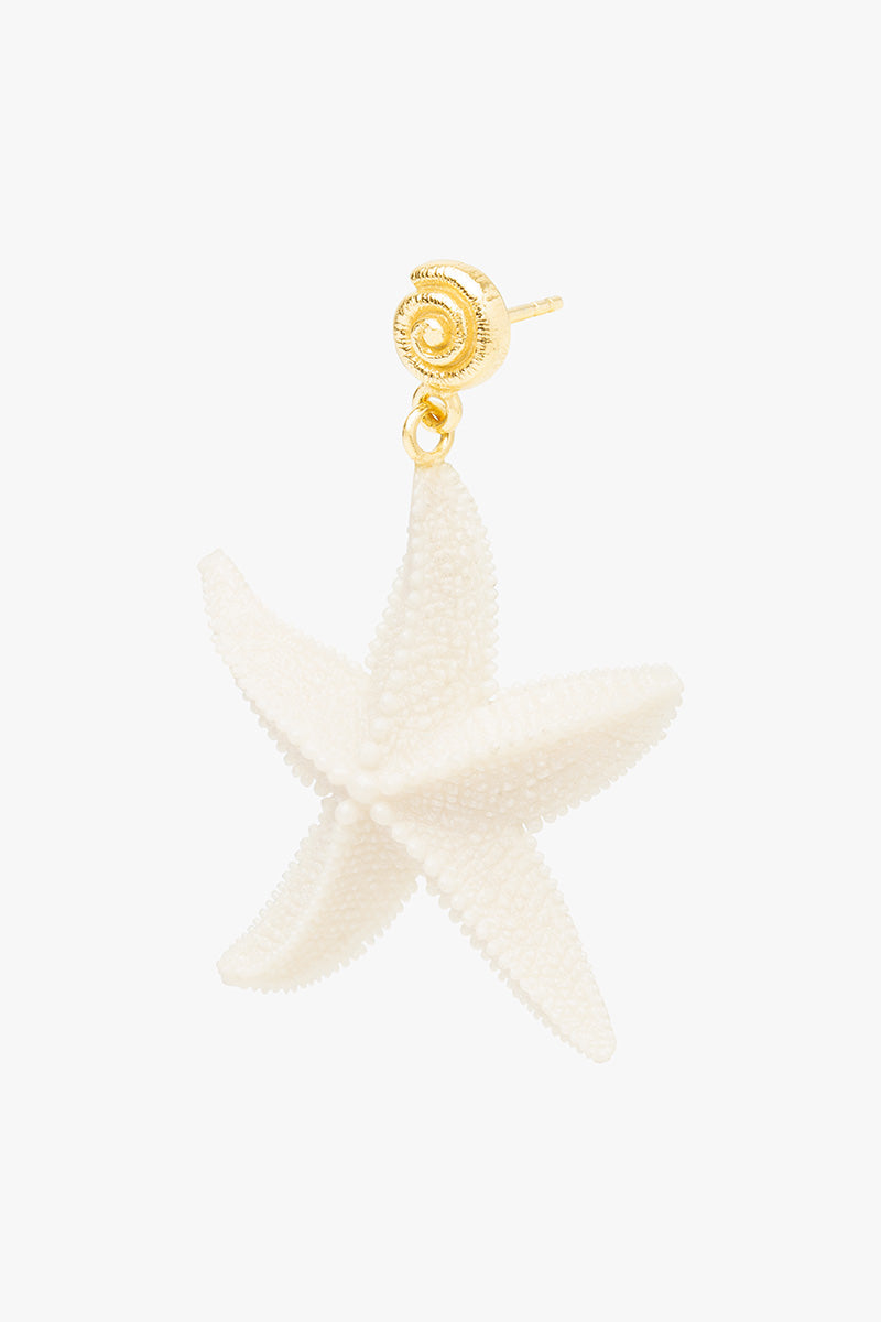 Sea Star Stud Gold Plated