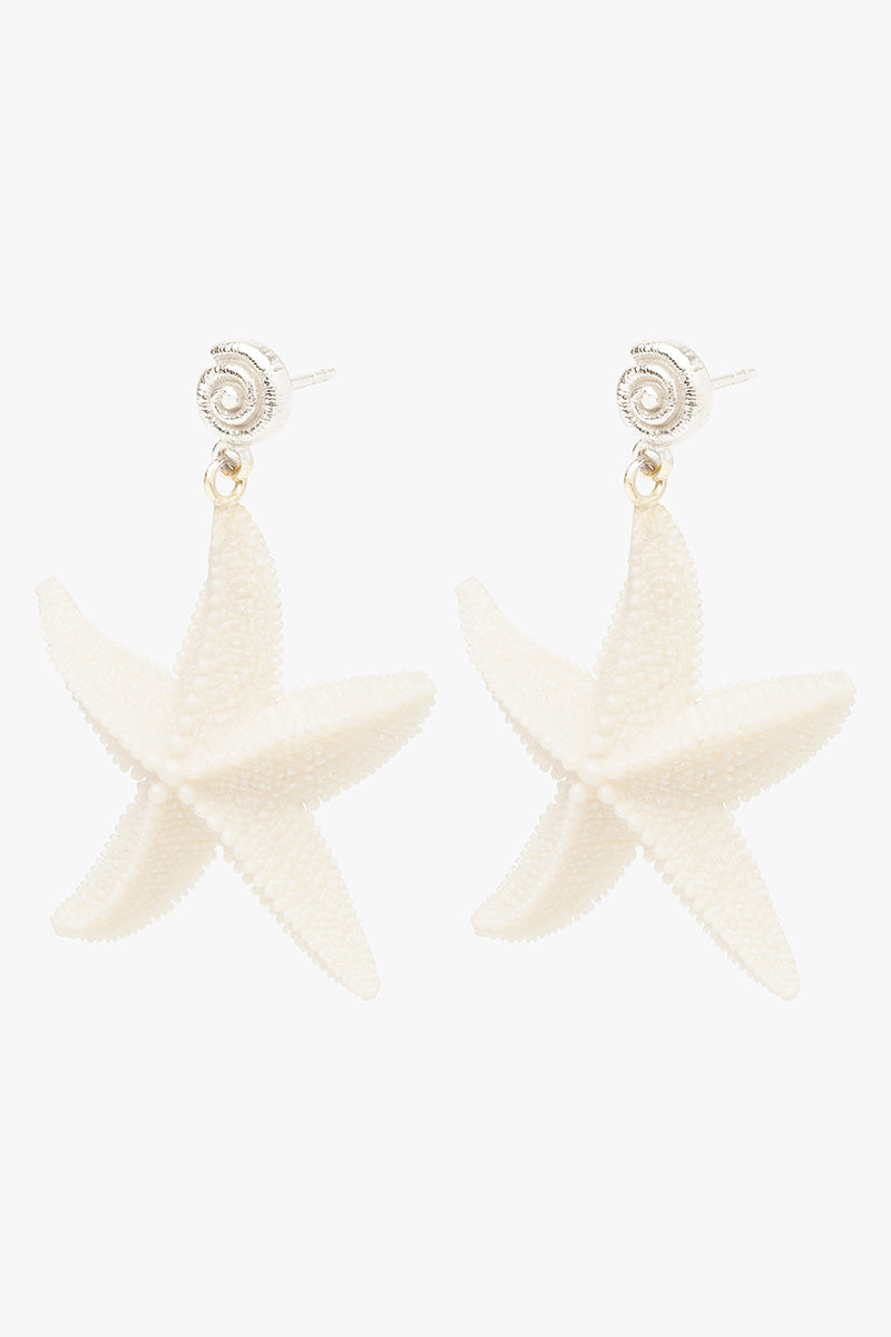 Sea Star Stud Silver