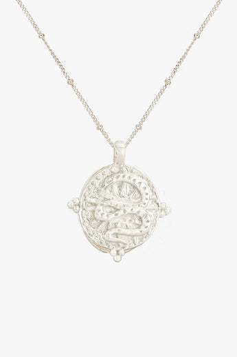 Serpant Necklace Silver