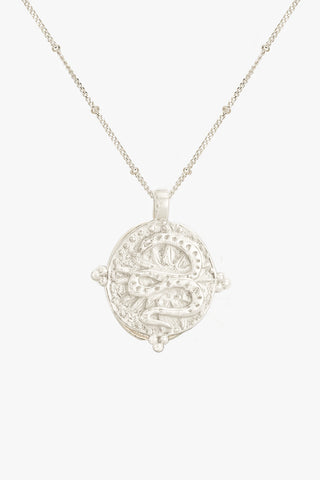 Serpant Necklace Silver