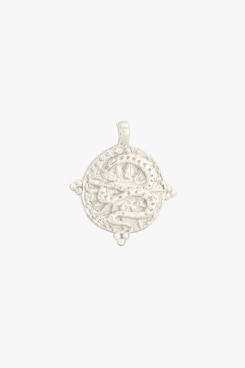 Serpant Necklace Silver