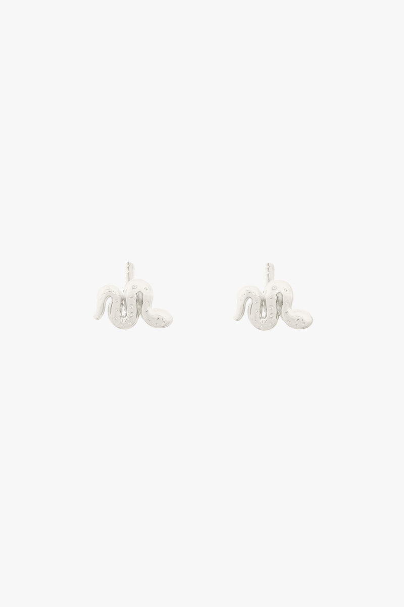 Serpant Stud Silver