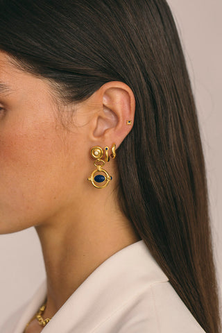 Starlight Neptune Stud Gold Plated