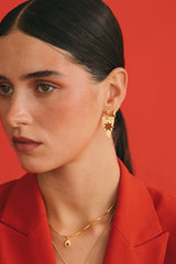 Celestial Heart Set Gold Plated