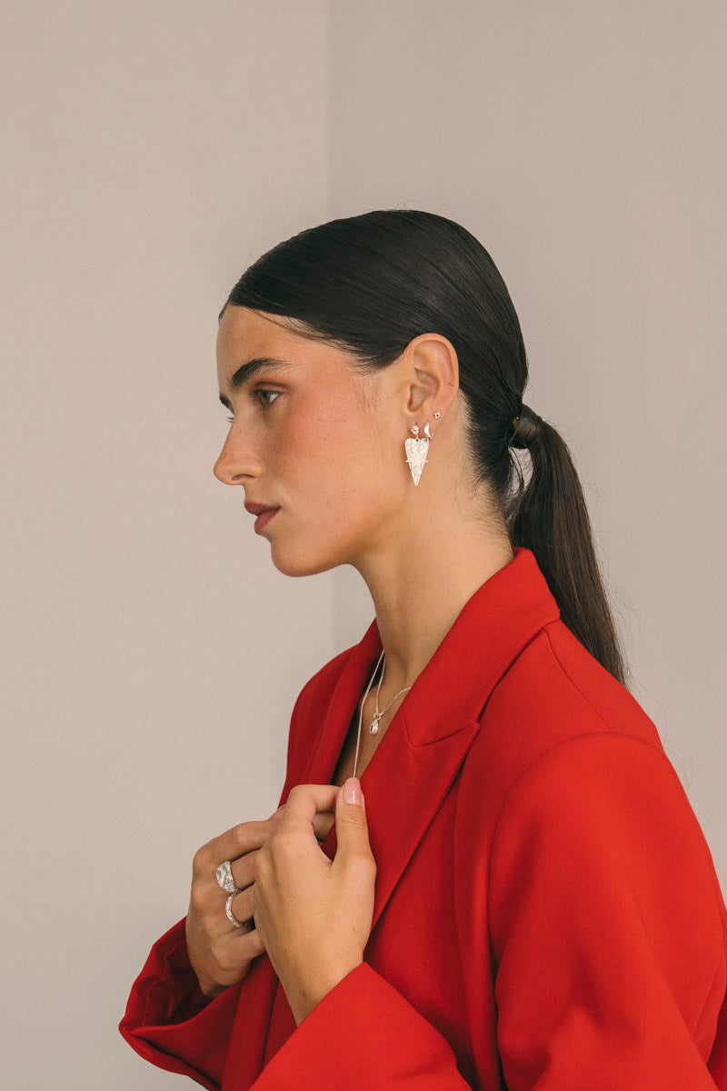 Interstellar Love Earring Silver