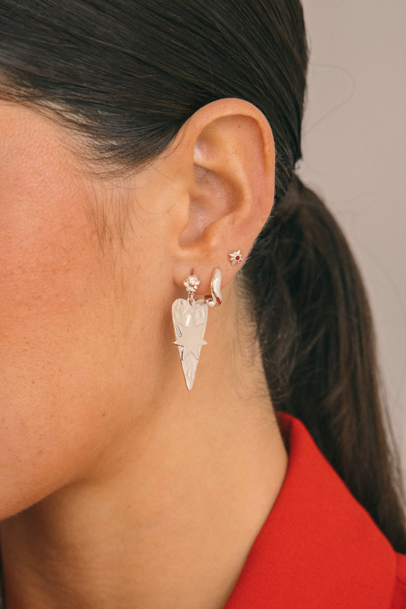 Interstellar Love Earring Silver