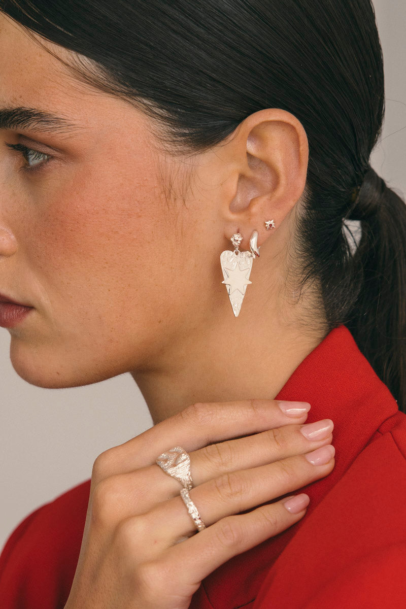 Interstellar Love Earring Silver