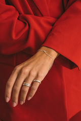 Lunar Glow Bracelet Silver