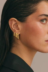 Triple Ovate Set Gold Plated