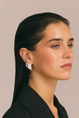 Triple Ovate Set Silver