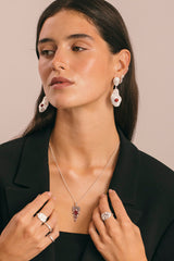 Interstellar Love Necklace Silver