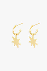 Starlit Whispers Earrings Gold Plated