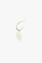 Starlit Whispers Earrings Silver