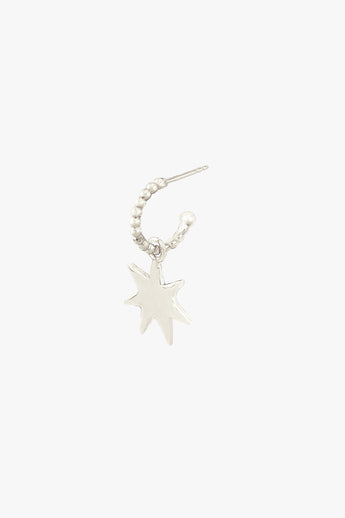 Starlit Whispers Earrings Silver