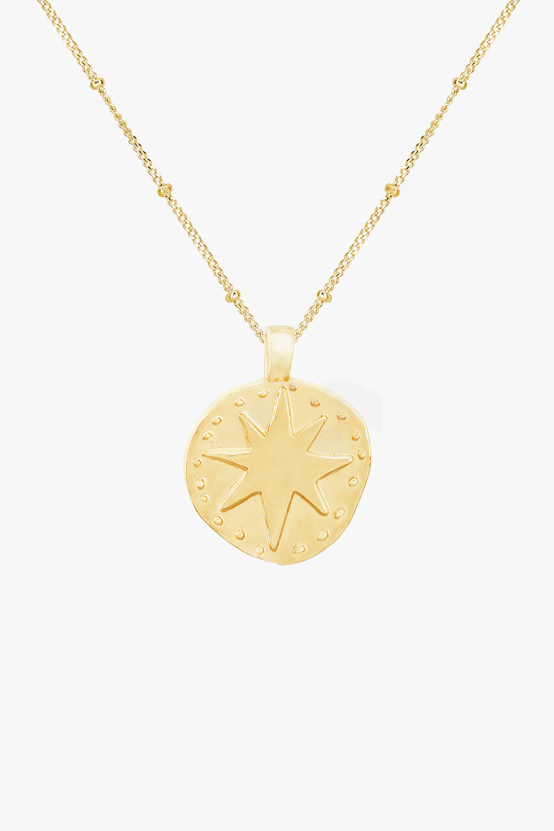 Starlit Whispers Necklace Gold Plated