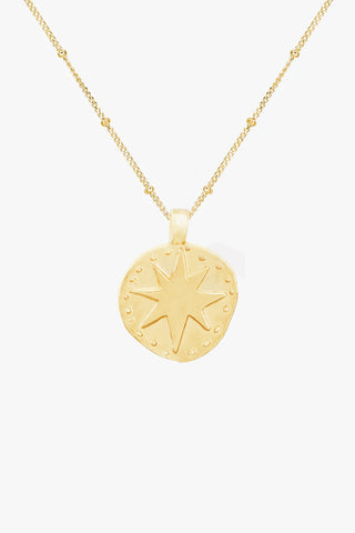 Starlit Whispers Necklace Gold Plated