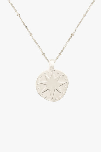 Starlit Whispers Necklace Silver