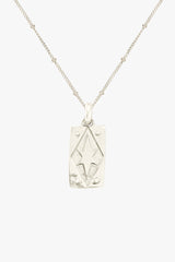 Stellar Glow Necklace Silver