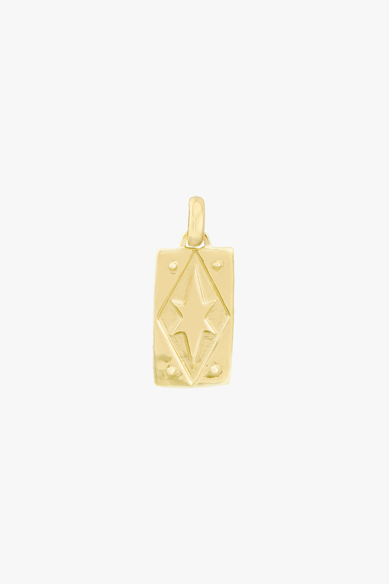 Stellar Glow Necklace Gold Plated