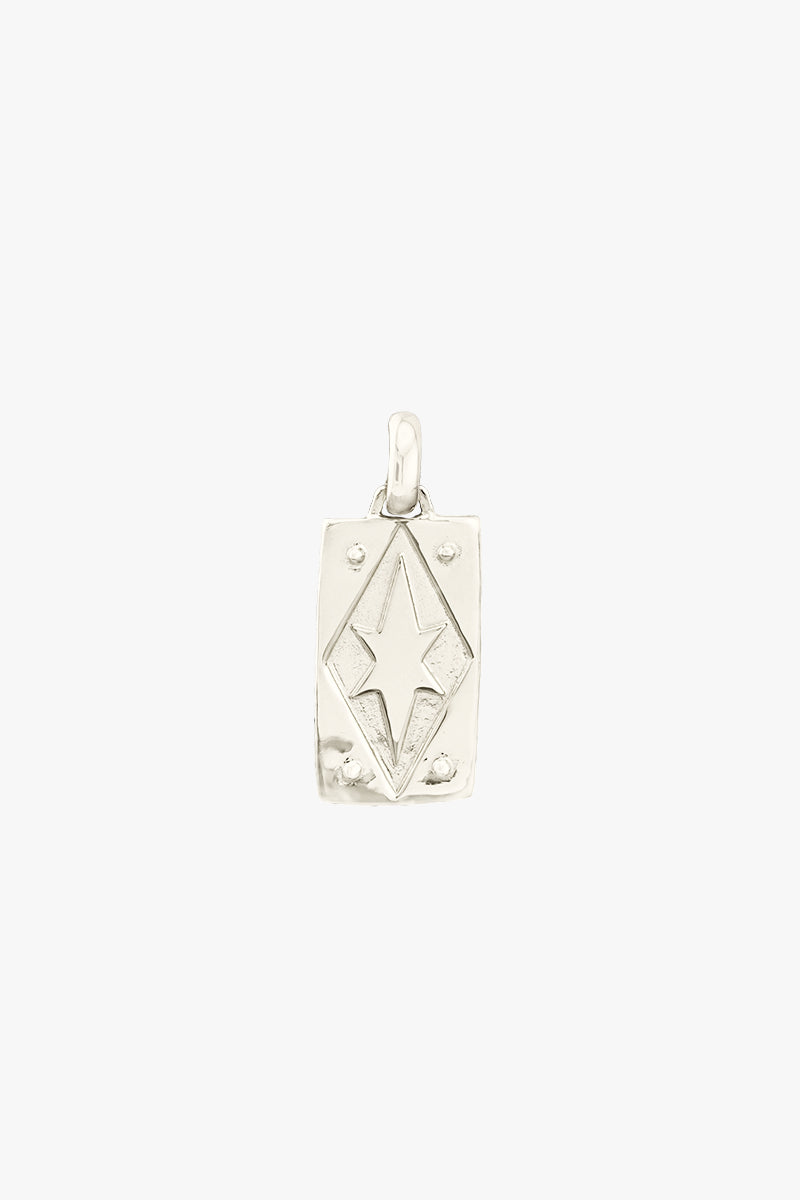 Stellar Glow Necklace Silver