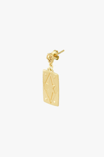 Stellar Glow Earrings Gold Plated