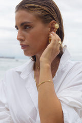 Solstice Earring Gold Plated