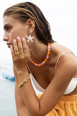 Sea Star Stud Gold Plated