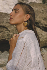 Ocean Treasure Earring Gold Plated