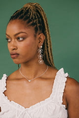 Flores Earring Silver