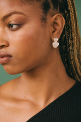 Entwined Love Earring Silver