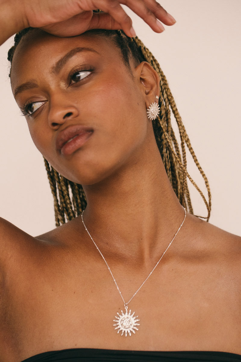 Solstice Earring Silver