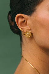 Solstice Earring Gold Plated