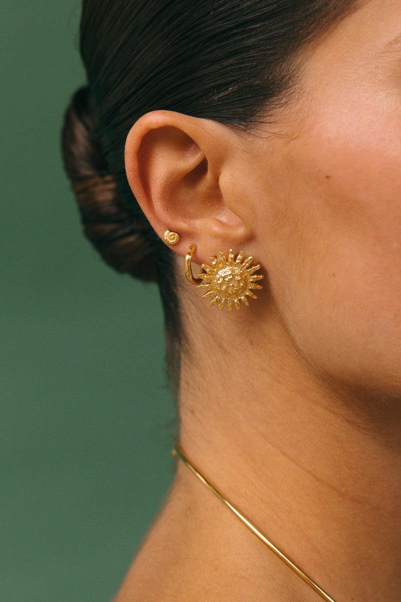 Solstice Earring Gold Plated