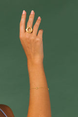 Sun Rays Bracelet Gold Plated