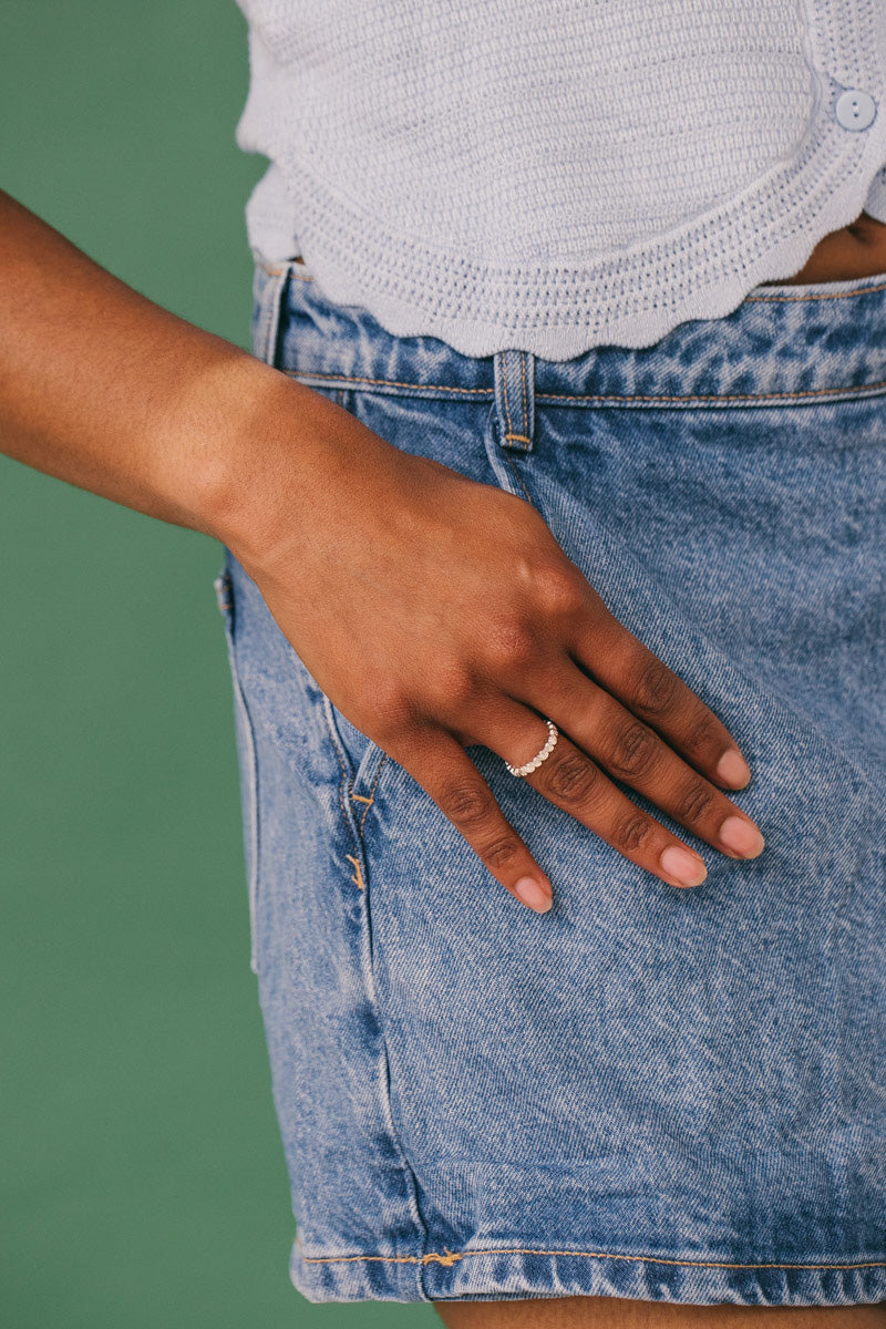 Endless Wave Ring Silver