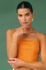 Dot Chain Bracelet Gold Plated