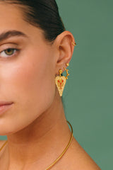 Franky Hoop Gold Plated