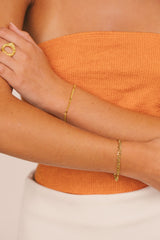 Mariner Chain Bracelet Gold Plated