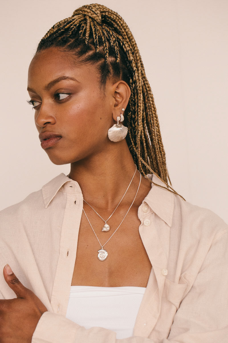 Ocean Treasure Earring Silver