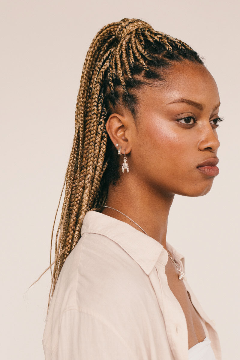 Wide Classic Huggie Silver