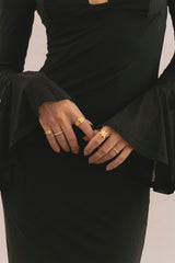 Sky Goddess Ring Gold Plated